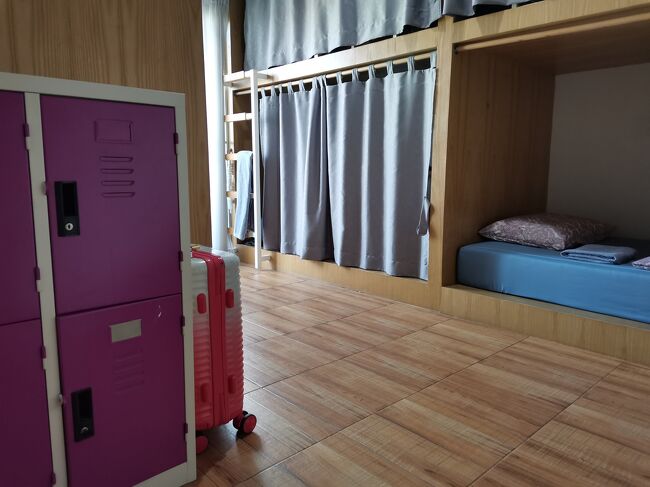 Stayin hostel Chiangrai <br />ステイイン　ホステル　チェンライ<br /><br />ロッカーもあります。<br />貴重品入れるには丁度いいサイズ。