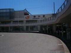   勝川駅に戻ってきました。