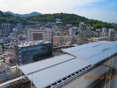 眼下のJR熊本駅。