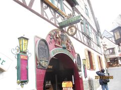 午後1時
 ドロッセルホフというお店でランチ。
うろ覚えだけどつぐみ横丁にあったような気がする。