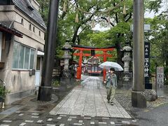 長野県松本市の深志神社に到着。