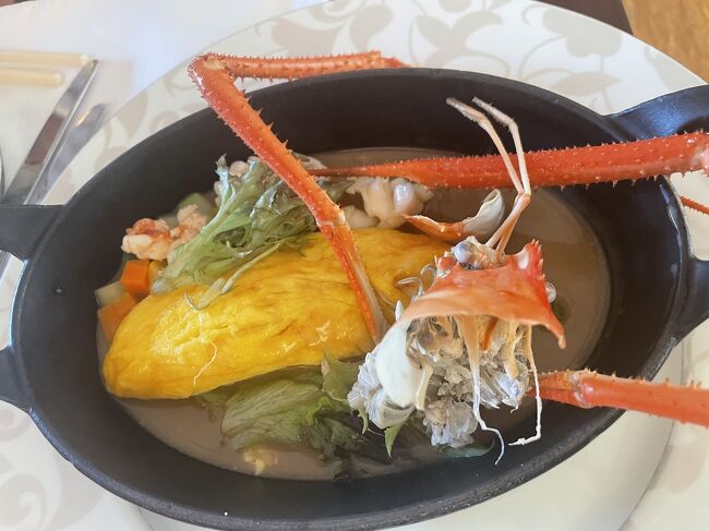 ロブスター?オムレツ　みんなこれ頼んでる。