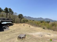 道の駅「しもごう」からの眺めです。雄大な景色です。

