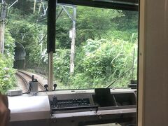 極楽寺駅の先のトンネル出たところら辺が、紫陽花と江ノ電のフォトスポットなんで、通り過ぎる際には汽笛を鳴らしながら徐行運転してた。

藤沢から江ノ電乗る時は、いつも最後尾の車両に乗るので、通り過ぎた後の景色しか撮れない(^_^;)