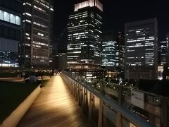 続いて東京駅真向かいにあるＪＰタワーkitte（キッテ:切手）展望フロアへ。