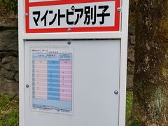 伊予西条駅からバスを利用してマイントピア別子に移動しました。