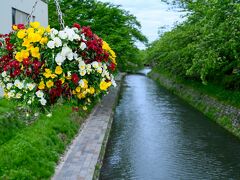 昨日の夜も歩いた松川。