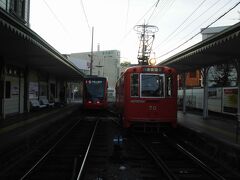 道後温泉駅に到着しました。