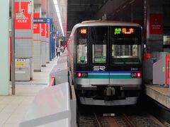 やがて辿り着いたのは、浦和美園。南北線と埼玉高速鉄道を乗り継いでの到達です。。