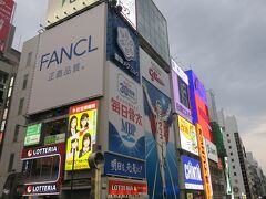 せっかく大阪に来たので、道頓堀でディナーとしゃれこもうと道頓堀にやってきました。

ゴエモン「おおあれが有名なグリコの看板か。生で見て感動。」

それにしてもすごい人です。また外人の多いこと。国際都市大阪の面目躍如。