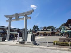 その後、広島護国神社を訪問。
広くて大きくてきれいに整備された神社です。