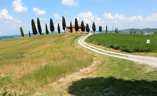 トスカーナ・ピエンツアの絶景（地上にこんな奇麗な所があって
