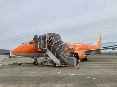 飛行機での移動