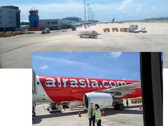 4時間半ほどで、モルディブ、マレ空港（ヴェラナ国際空港）に到着しました。

マレ行きのバンコクエアは就航を取りやめたようです。
日本からアジア経由マレの場合、シンガポール航空のシンガポール乗換えやスリランカ航空のコロンボ乗換えが続きのチケットで便利ですが、到着時間を考えたら、エアアジアのバンコク9：15→ヴェラナ国際空港11：40がベストだと思います。
明るいうちに着かないと水上飛行機に乗れないです。
マレで泊まるより、ドンムアンで泊まった方がいい人向けのルートです。
