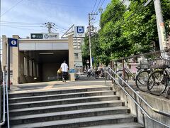 都営三田線の白山駅に戻ってきました。
