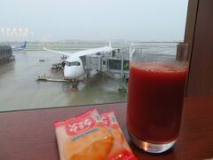 今日は全国的に大雨の予報が出ています
今日もレンタカーなのでトマトジュース