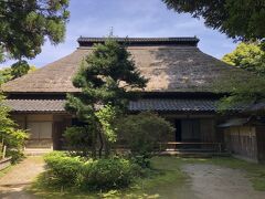 次の列車まで一時間ほど空いていたので、重要文化財に指定されている武田家住宅を見学。