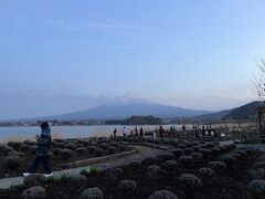 夕暮れ時の富士山もキレイです。