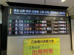 おはようございます。
今回も朝早くから東京駅に参りました。

毎度のことながらまっすぐ目的地に向かうのもなぁ…という事で、ぐるりと遠回りしていきますわよ。
まず目指すは杜の都仙台だっ。
今回も週末パスのお世話になるであります。