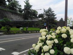 盛岡城跡公園到着