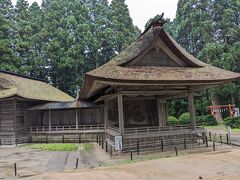 「能楽殿」
白山神社の中にある立派な能舞台。