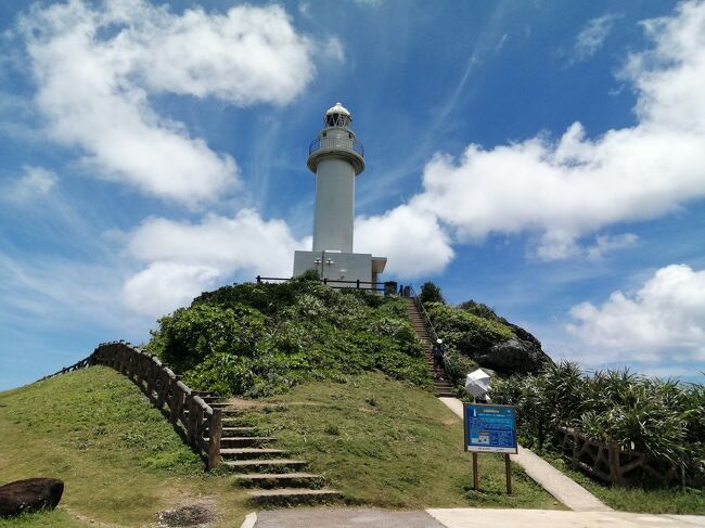 御神崎灯台ドーン。