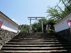 城址には大村神社がありました。