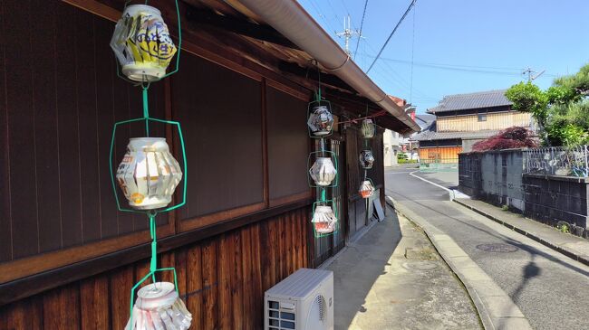 ビールの缶で作った風鈴です。<br />そう言われないと風情がありますねｗ