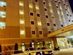 宿泊のルートインです。

駅からはだいたい２ｋｍぐらいですかね。
駅までの移動、バスが１日数本。結局タクシー使いました。