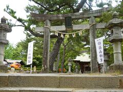 篠山神社でおまいり