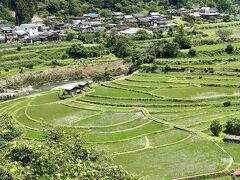 この景色があらぎ島。

和歌山というと海のイメージだったけど、
大部分は山なんだよな～