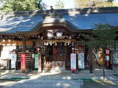 足助八幡宮は煌びやか。