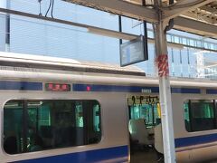 土浦駅で各駅停車勝田駅行きに乗り換え。常磐線、柏駅での異音感知で10分ほど遅延していたけど、乗り換え時間が元々13分だったので吸収。