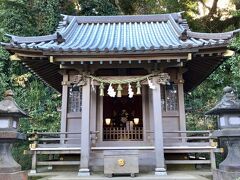 須佐之男命でお馴染みの八坂神社。
江島神社境内にもありました。
須佐之男命といえば力強さのある神様ですね。
八岐大蛇を退治したという言い伝えは有名。
こちらの説明板には「疫病を始めとするあらゆる災難からも守ってくれる」と記されていました。
ちょうどコロナ流行初期だったこともあり、早く終息しますようにとお願いしました。
しかし、オミクロン株になってから感染しました。