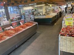 海鮮市場。
ここはカニ。