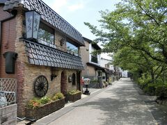 一の坂川川沿いの飲食店街