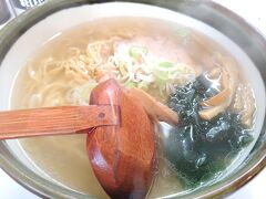 塩ラーメン。
朝から食べられるラーメン。