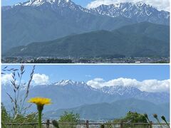 大町山岳博物館に寄り道して、
北アルプスの絶景を楽しみました。