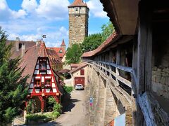 Gerlachschmiede（旧鍛冶屋）

城壁上の一番の人気フォトスポットが、旧鍛冶屋とレーダー塔の景色です。絵になりますよね。