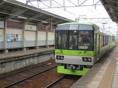 叡山電車鞍馬線で市原駅まで