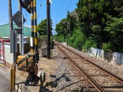 銚子電鉄の線路。電車来ないかな…と探したけど。
結局一度も見れなかった。