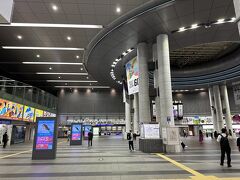 無事に小倉駅に到着。
ほどよい人の少なさが落ち着きます。