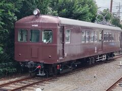 コデ165　伊豆箱根鉄道大雄山線の大雄山駅にて。1928年(昭和３年)に作られた電車だそうで、車齢94年だそうです。
