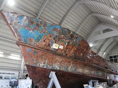 海上保安資料館横浜館
北朝鮮の工作船の展示。
