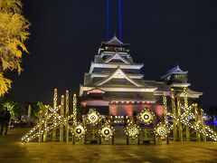 夜の熊本の