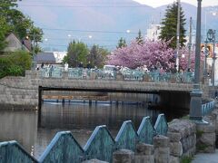 浅草橋を見ると、桜が満開に咲いていたので、近くまで行ってみました。