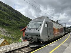 フロム鉄道の列車が入ってきました