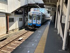 松阪駅に到着
ミジュマルトレインを見送る