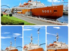 ＡＭ１１時３５分。

休憩後、「南極観測船ふじ」は外観を見るだけにしました。