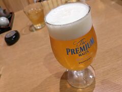 ビールでこの日3回目の乾杯
